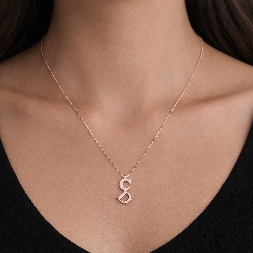 Christian Dior CD Pendant Necklace - Picture 6 of 6